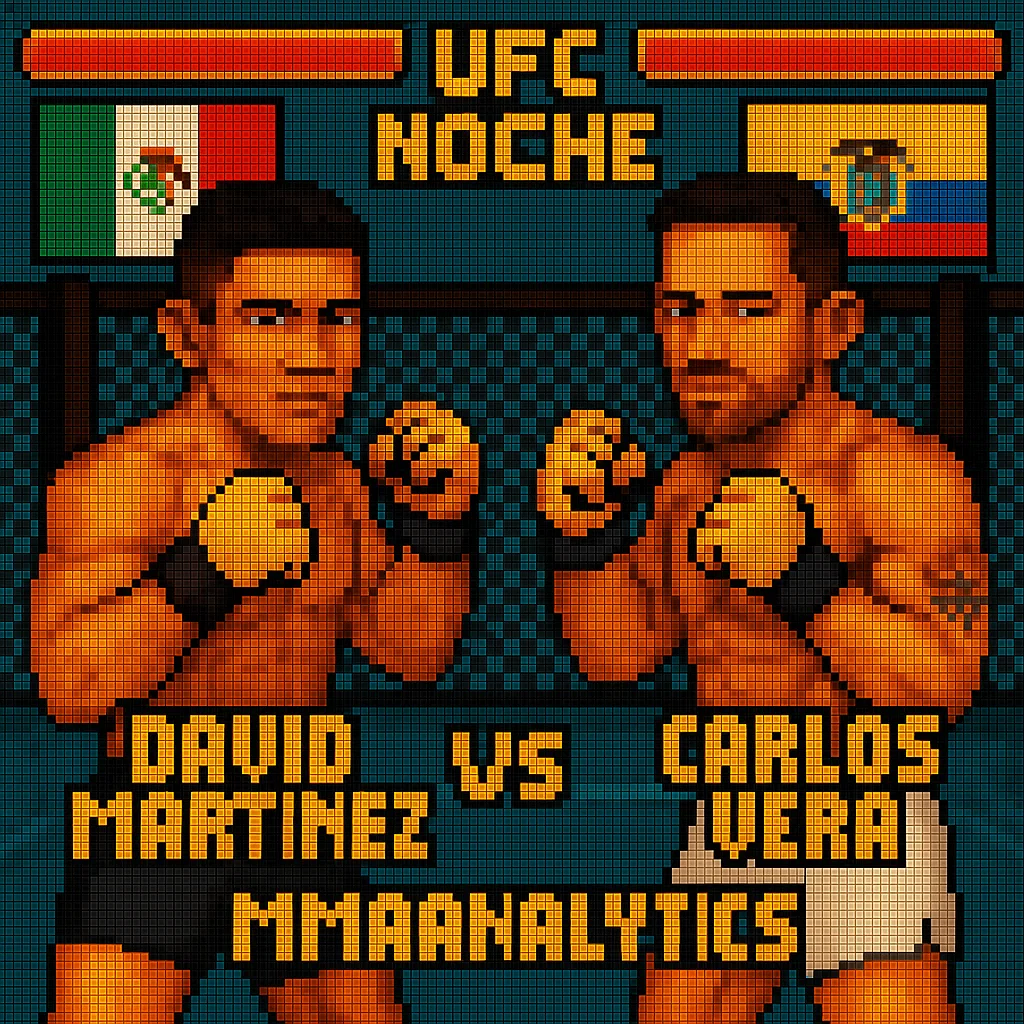 David Martinez vs Carlos Vera - UFC Noche